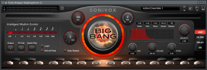 AKAI MPD218 sonivox big bang cinematic percussion