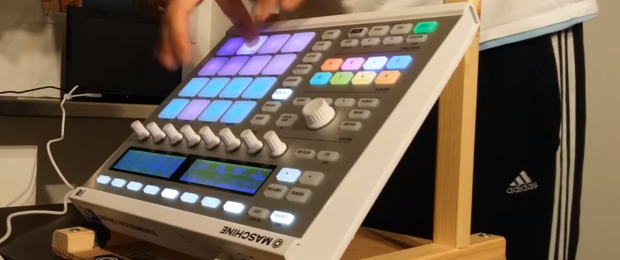 Pawel drum and bass finger drumming on Maschine