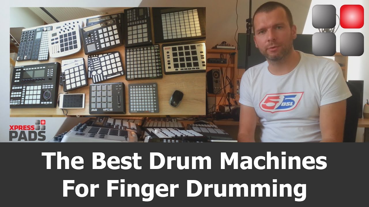 The best drum machines for finger drumming