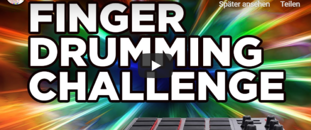 finger drumming challenge