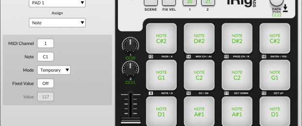 iRig Pads Editor Overview