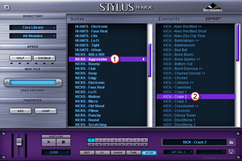 How To Use Stylus RMX Drum Kits Mode